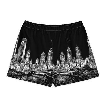 B&W Skyline Shorts