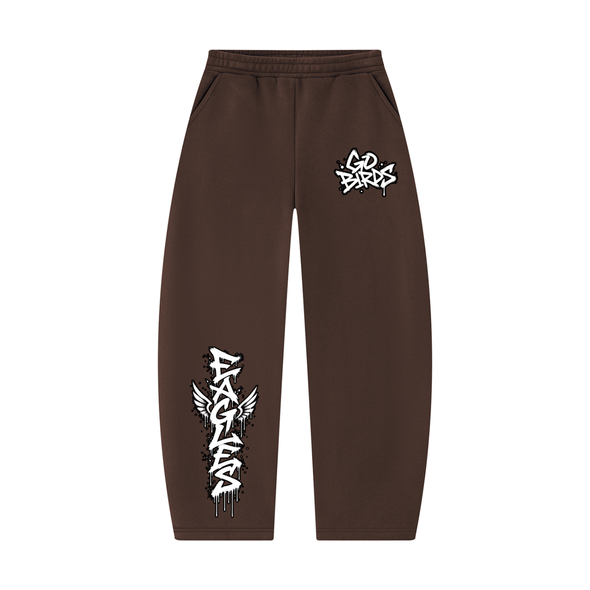 Go Birds Barrel Leg Sweatpants