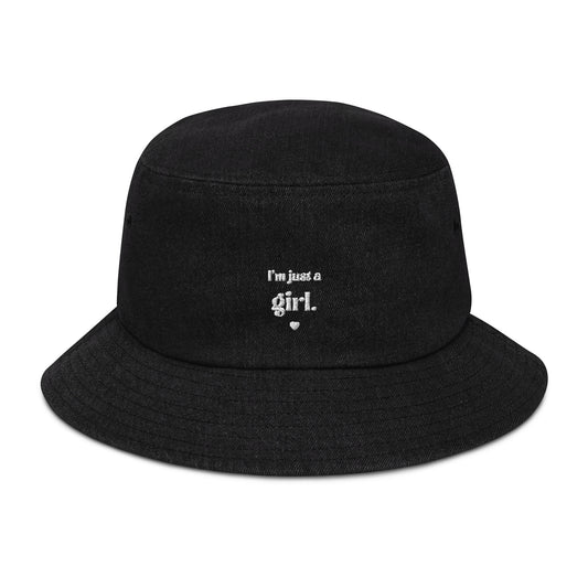 "I'm Just a Girl" Bucket Hat