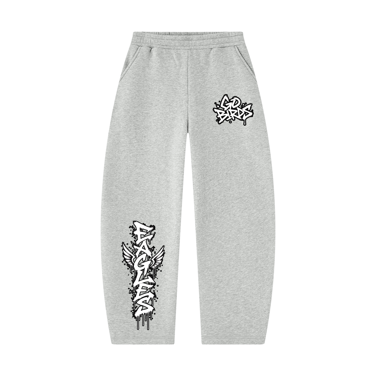 Go Birds Barrel Leg Sweatpants
