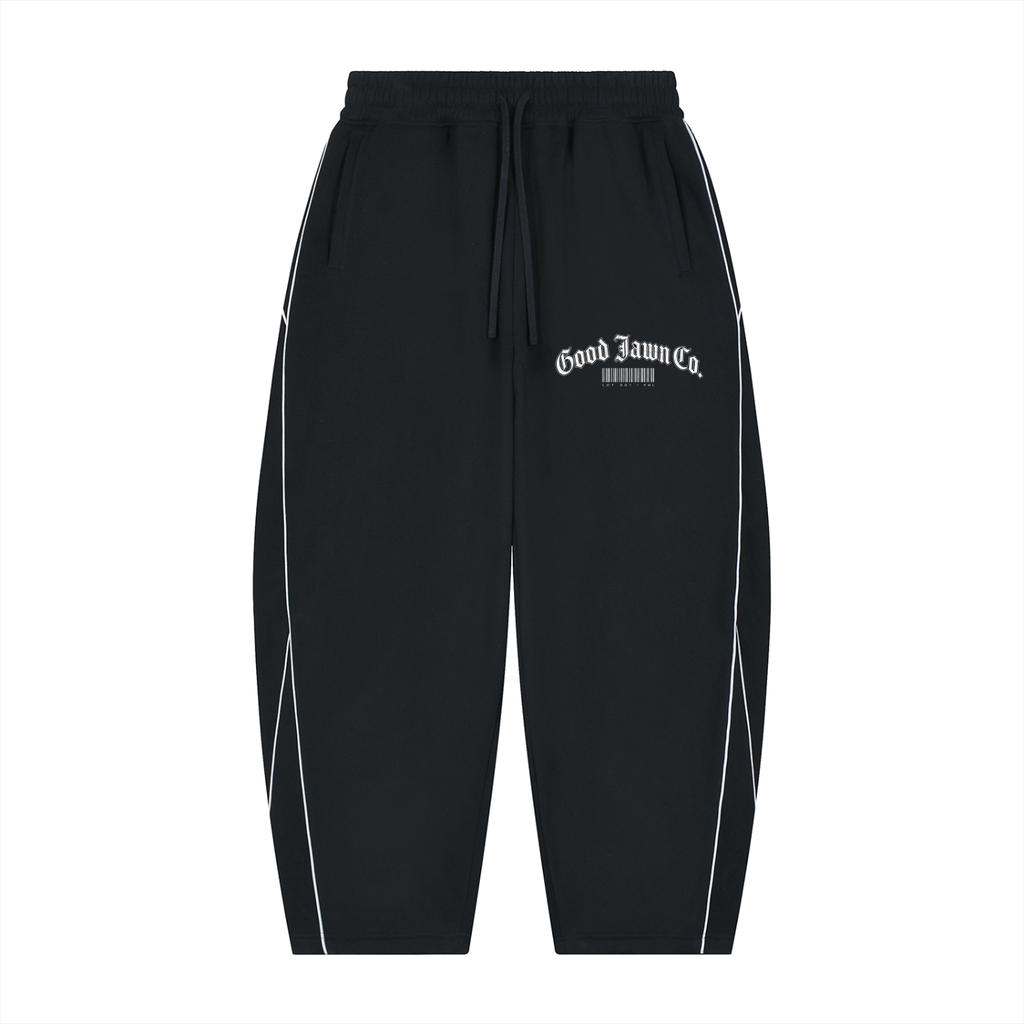 GJ Barcode Barrel Leg Sweatpants