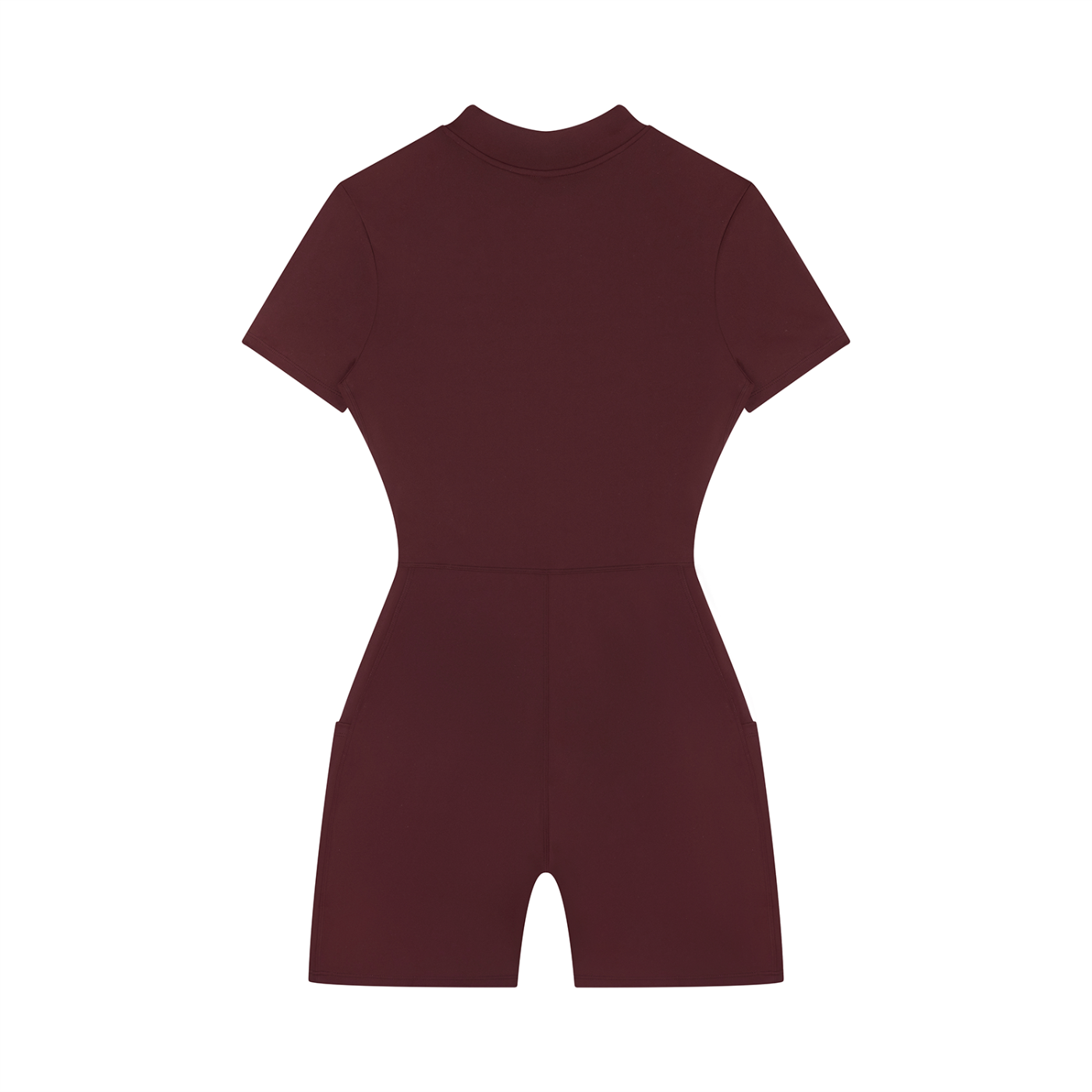 GJC Quarter-Zip Short Sleeve Romper