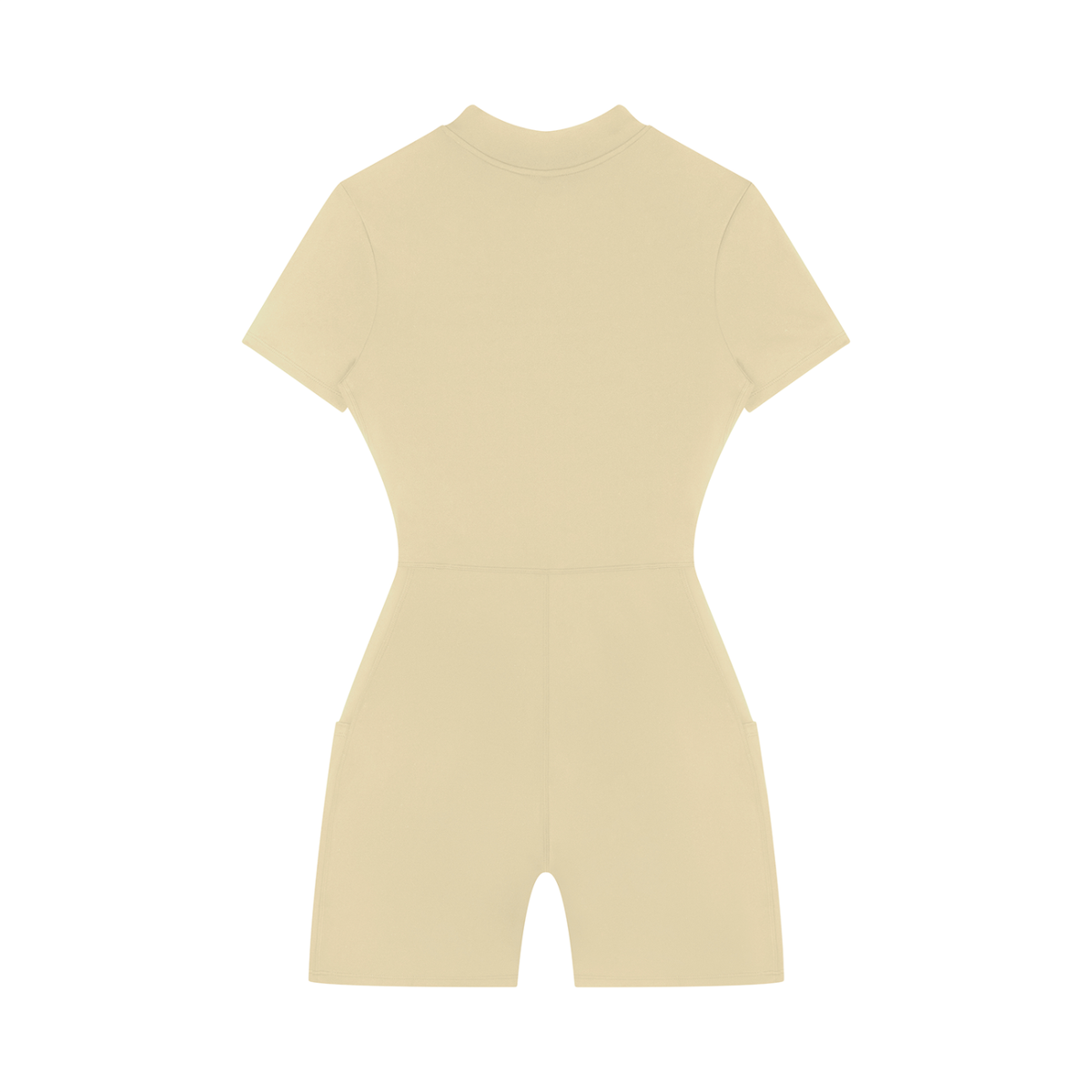 GJC Quarter-Zip Short Sleeve Romper