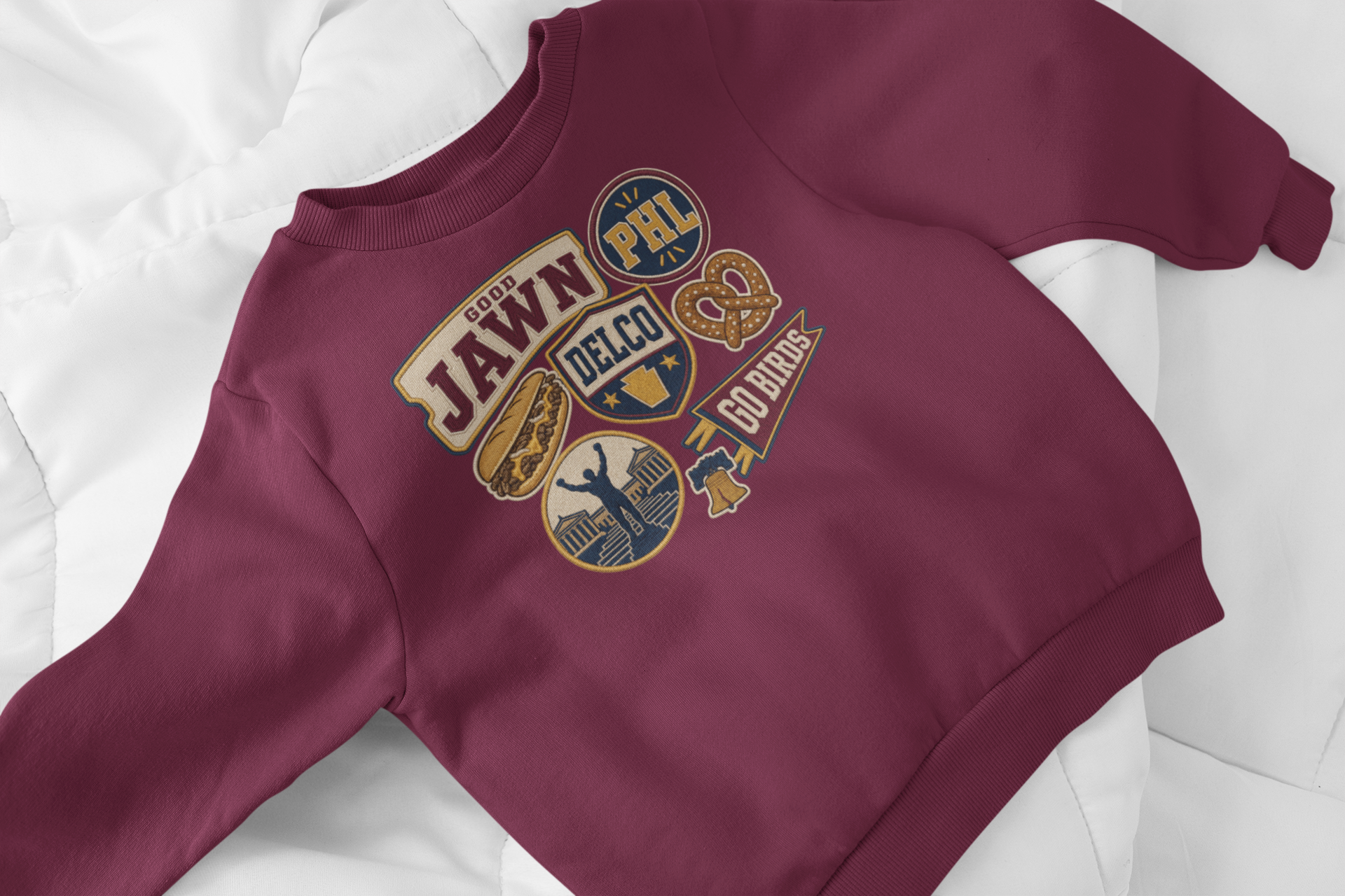 Kids Philly Patch Sweatshirt