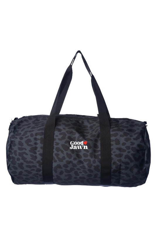 Good Jawn Duffle Black Cheetah