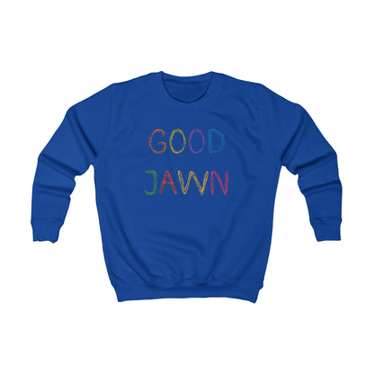 Kids Good Jawn Scribble Sweatshirt