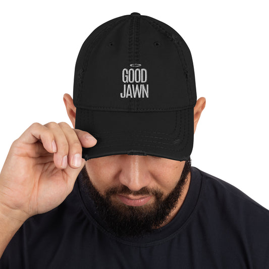"Good Jawn" Distressed Dad Hat