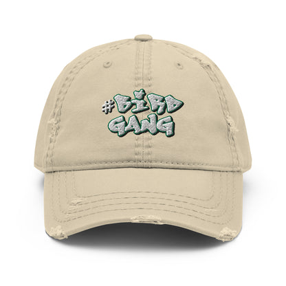 Bird Gang Distressed Dad Hat