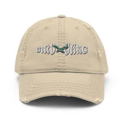 Bird Gang 2 Distressed Dad Hat